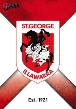 2011 NRL Strike #137 St. George-Illawarra Dragons Logo Front